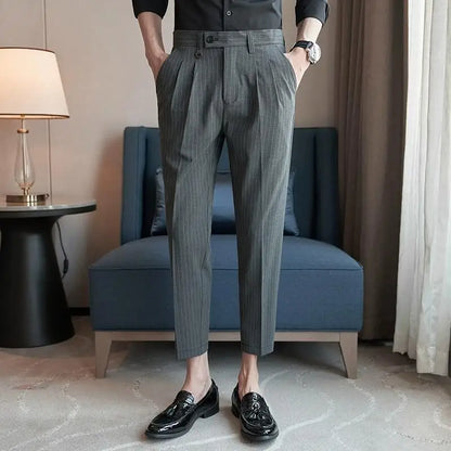Striped Suit Trousers