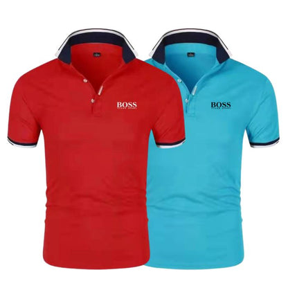 [BUY 1, GET 2] Hugo Boss Polo Shirts 2-Pack