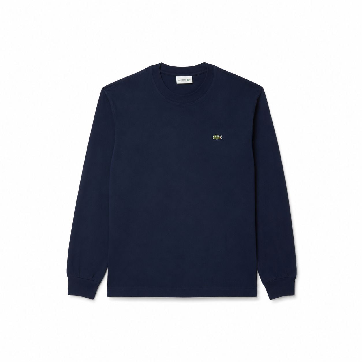 Lacoste Long Sleeve Cotton T-Shirt for Men