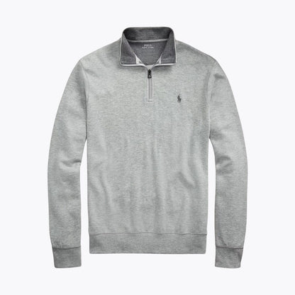 Ralph Lauren Luxury Jersey Quarter-Zip Jumper