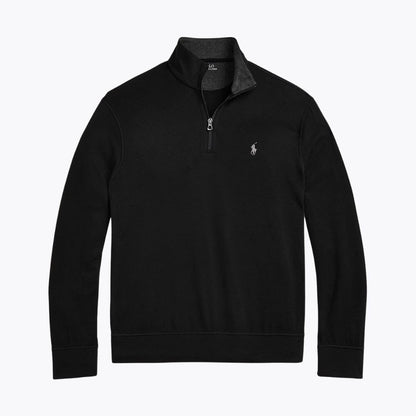 Ralph Lauren Luxury Jersey Quarter-Zip Jumper